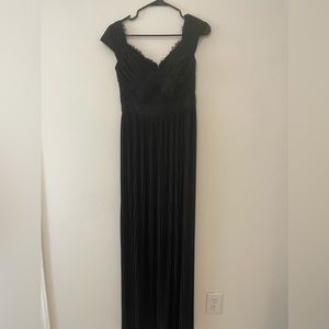 ASOS Black Floor Length Dress